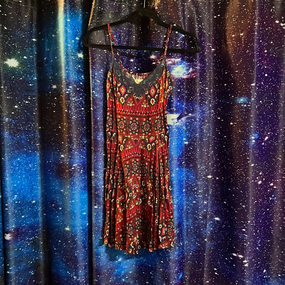 Hollister Corset Back Sun Dress Used-S